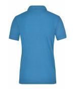Damen Ladies' Workwear Polo Pocket Aqua 8541
