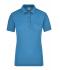 Damen Ladies' Workwear Polo Pocket Aqua 8541