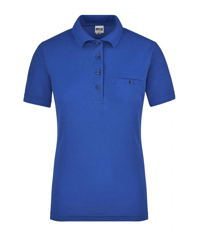 Dames Ladies' Workwear Polo Pocket Royal 8541