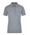 Dames Ladies' Workwear Polo Pocket Heather-grijs 8541