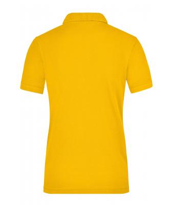 Dames Ladies' Workwear Polo Pocket Goudgeel 8541