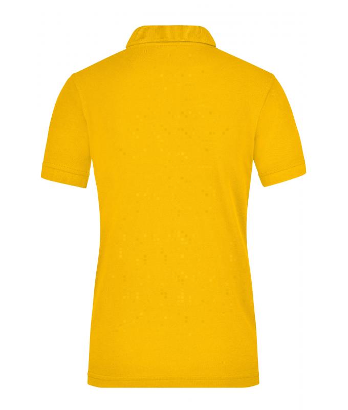 Damen Ladies' Workwear Polo Pocket Gold-yellow 8541
