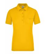 Ladies Ladies' Workwear Polo Pocket Gold-yellow 8541