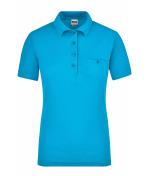 Ladies Ladies' Workwear Polo Pocket Turquoise 8541