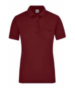 Ladies Ladies' Workwear Polo Pocket Wine 8541