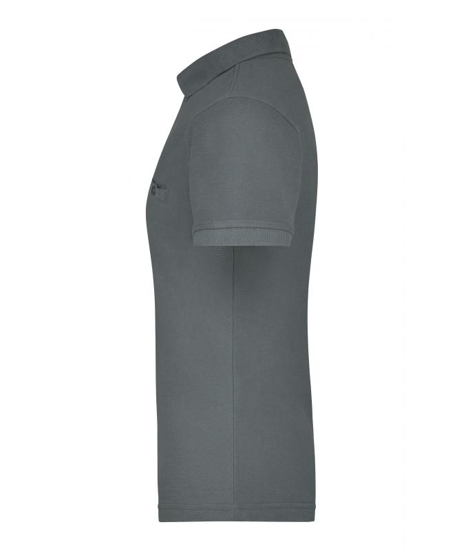 Ladies Ladies' Workwear Polo Pocket Dark-grey 8541