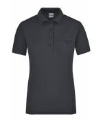 Dames Ladies' Workwear Polo Pocket Carbon 8541