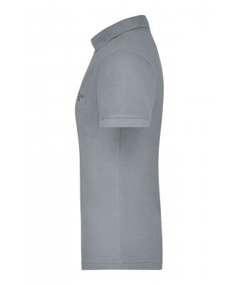 Dames Ladies' Workwear Polo Pocket Heather-grijs 8541