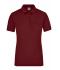 Dames Ladies' Workwear Polo Pocket Wijnrood 8541