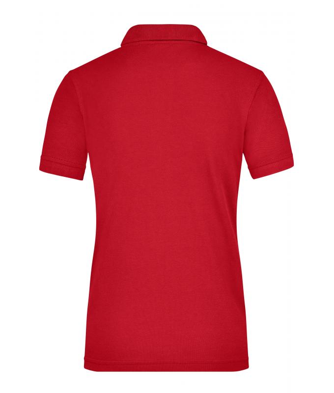 Damen Ladies' Workwear Polo Pocket Red 8541