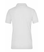 Damen Ladies' Workwear Polo Pocket White 8541