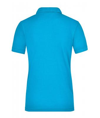 Femme Polo workwear femme avec poche poitrine Turquoise 8541