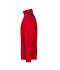 Unisexe Sweat-shirt workwear demi-zip - COLOR - Rouge/marine 8542