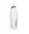 Unisex Workwear Half-Zip Sweat - COLOR - Wit/royal 8542