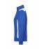 Femme Sweat-shirt veste workwear femme - COLOR - Royal/blanc 8543