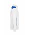 Unisex Workwear Sweat Jacket - COLOR - White/royal 8544