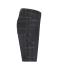 Unisexe Bermuda jeans de travail stretch Noir-denim 10523