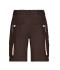 Unisexe Bermuda workwear - COLOR - Marron/pierre 8545
