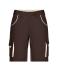 Unisex Workwear Bermudas - COLOR - Bruin/steen 8545