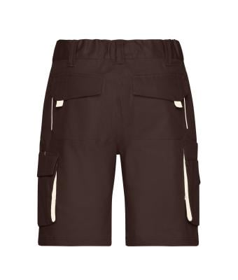 Unisex Workwear Bermudas - COLOR - Brown/stone 8545
