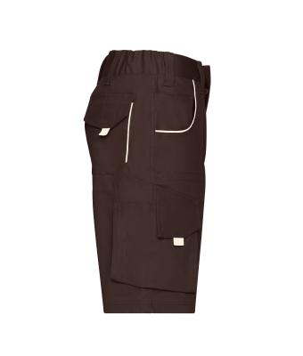 Unisex Workwear Bermudas - COLOR - Bruin/steen 8545