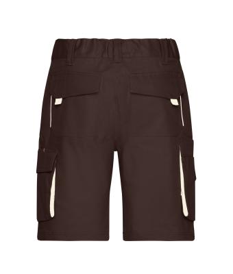 Unisex Workwear Bermudas - COLOR - Bruin/steen 8545