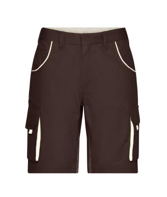 Unisex Workwear Bermudas - COLOR - Bruin/steen 8545