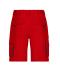 Unisex Workwear Bermudas - COLOR - Rood/navy 8545