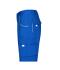 Unisex Workwear Bermudas - COLOR - Royal/wit 8545
