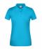 Dames Ladies' BIO Workwear Polo   OCS Blended Turquoise 8681