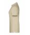 Damen Ladies' ORGANIC Workwear Polo   OCS Blended Stone 8681