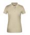 Damen Ladies' ORGANIC Workwear Polo   OCS Blended Stone 8681