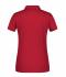 Damen Ladies' ORGANIC Workwear Polo   OCS Blended Red 8681