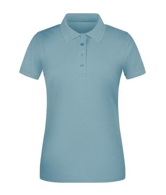 Femme Polo de travail BIO femmes   OCS Blended Bleu-acier 8681