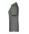 Femme Polo de travail BIO femmes   OCS Blended Gris-foncé 8681
