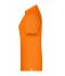 Femme Polo de travail BIO femmes   OCS Blended Orange 8681
