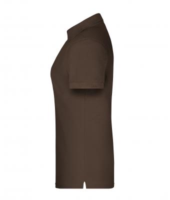 Femme Polo de travail femmes   OCS Blended Marron 8681
