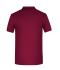 Herren Men's ORGANIC Workwear Polo   OCS Blended Wine 8682