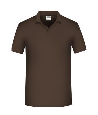 Homme Polo de travail BIO hommes   OCS Blended Marron 8682