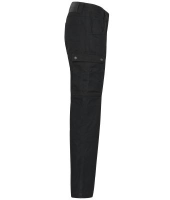 Unisex Workwear Cargo Pants Black 8713