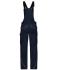 Unisex Workwear Pants with Bib - SOLID - Navy 8719