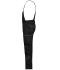 Unisex Workwear Pants with Bib - SOLID - Zwart 8719