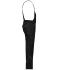 Unisex Workwear Pants with Bib - SOLID - Zwart 8719
