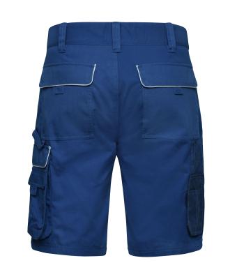 Unisexe Bermuda de travail - SOLID - Royal-foncé 8720