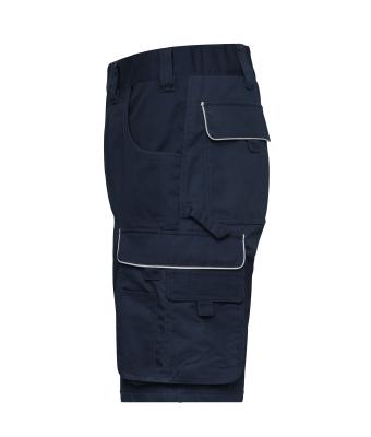Unisexe Bermuda de travail - SOLID - Marine 8720