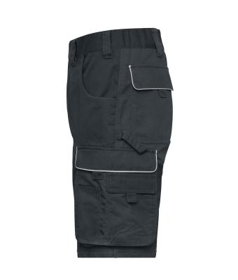 Unisexe Bermuda de travail - SOLID - Carbone 8720