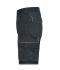 Unisexe Bermuda de travail - SOLID - Carbone 8720