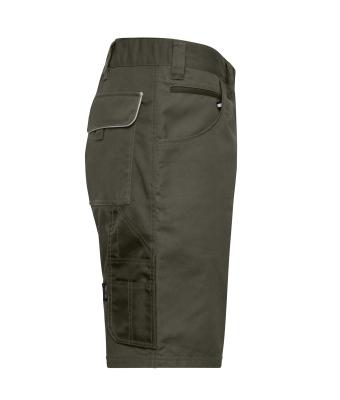 Unisex Workwear Bermudas - SOLID - Olijf 8720