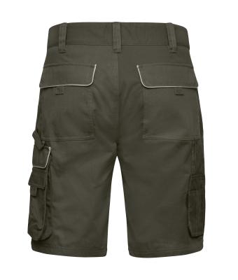 Unisex Workwear Bermudas - SOLID - Olijf 8720