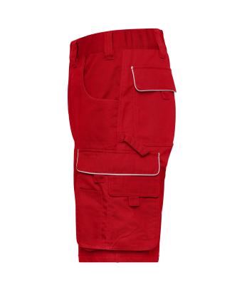 Unisex Workwear Bermudas - SOLID - Rood 8720